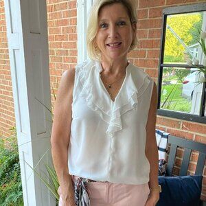 Cabi Portrait Blouse Size M #3979